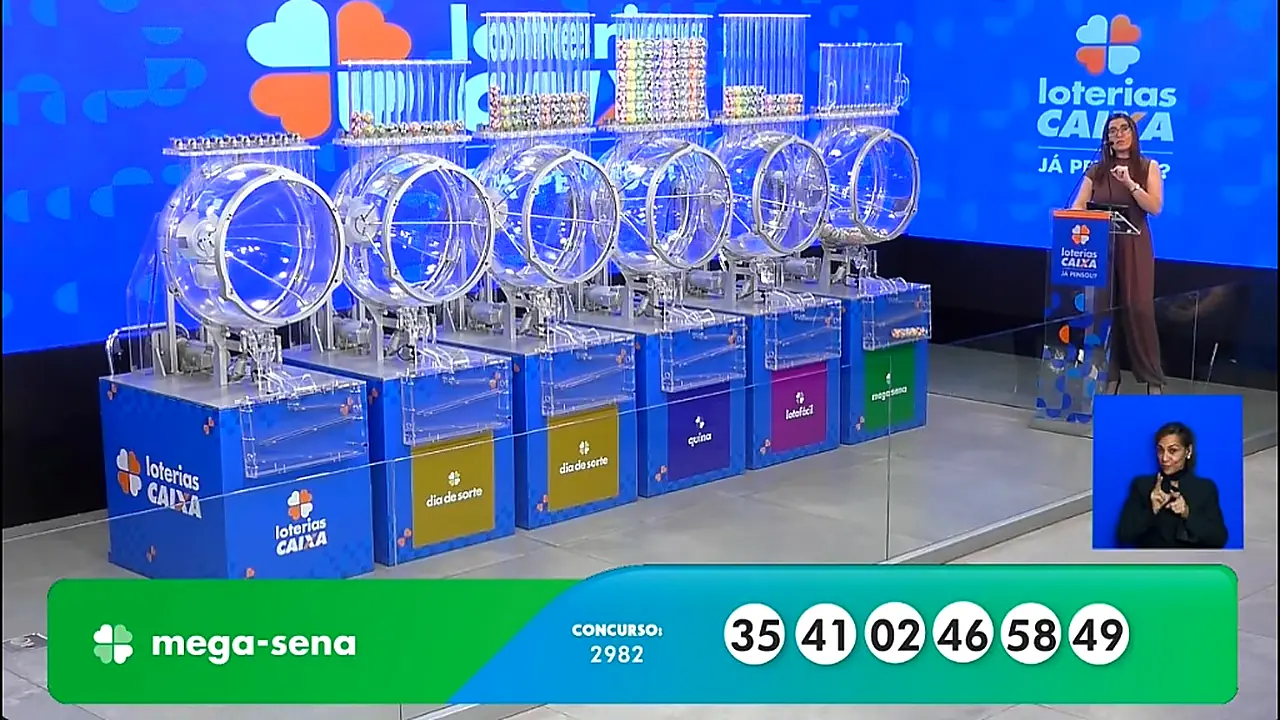 ACUMULOU: Prêmios e resultado completo da Mega-Sena 2982, com números sorteados terça-feira, 10/03