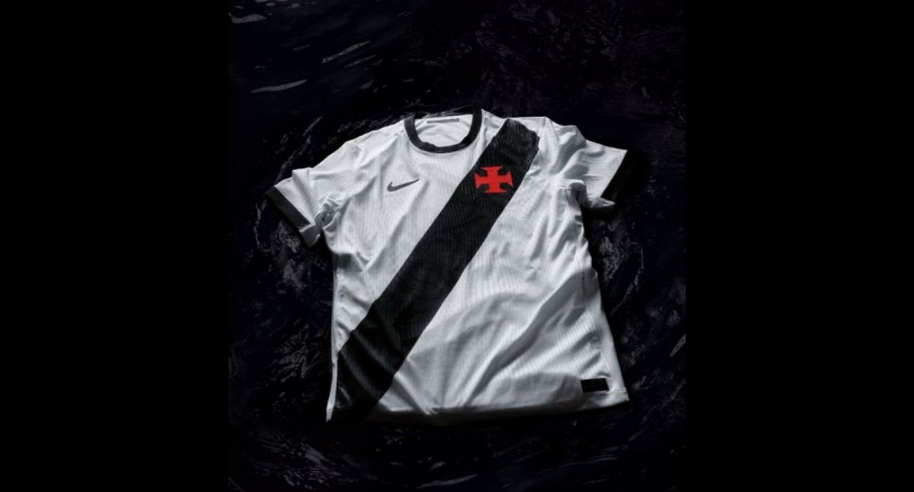 Nova camisa branca do Vasco uniforme 2 Nike 2026