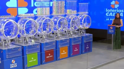 Resultado da Quina 6969 desta Sexta-Feira durante sorteio das Loterias Caixa no Espaço da Sorte