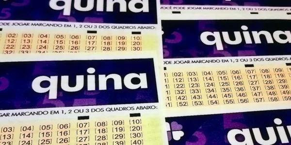 Concurso 6986 da Quina, com resultado dos números sorteados nesta quinta-feira, 26/03, bem como os prêmios de todas as faixas de acerto | Folha do Leste