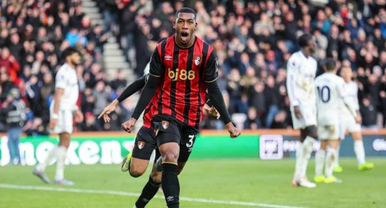Rayan indicado jogador do mês Inglaterra Bournemouth