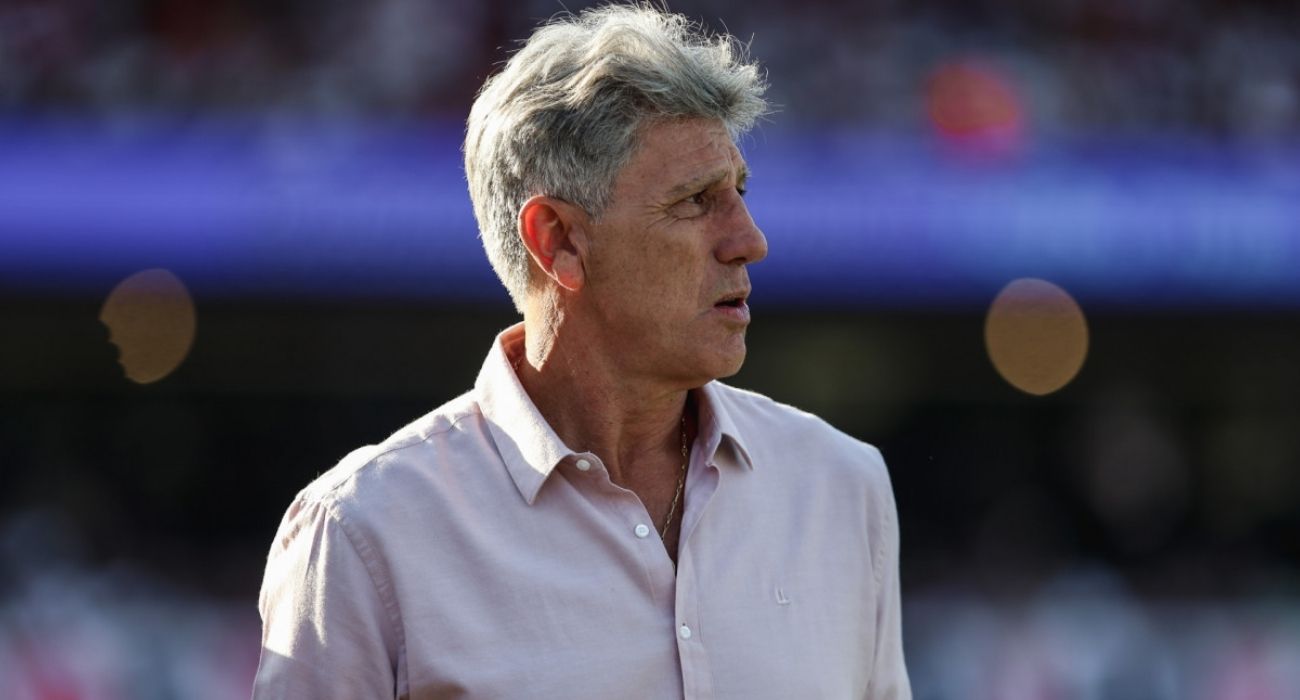 Renato Gaúcho durante passagem como técnico do Vasco