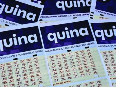 Concurso 6996 da Quina de quarta-feira, 08/04 com resultado dos números sorteados, dezenas apostadas, apostas ganhadoras e cálculo de prêmios referentes a todas as faixas de acerto, com total de arrecadação e destinação do dinheiro | Folha do Leste