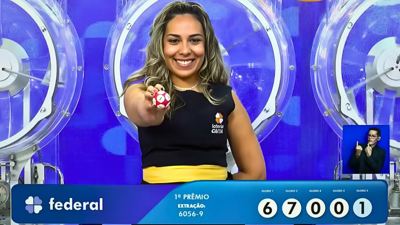 Confira o resultado da Loteria Federal 6056, referente à extração regular de sábado, com os números sorteados em todos os prêmios (1º, 2º, 3º, 4º e 5º) deste sábado, 11/04, além dos valores detalhados para os bilhetes derivados premiados.