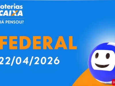 Confira no portal de notícias Folha do Leste o resultado completo do concurso 6059 — Extração Quartou da Loteria Federal —, de quarta-feira, 22/04, com todos os bilhetes ganhadores correspondentes às dezenas de milhar do 1º, 2º, 3º, 4º, 5º prêmio, bem como seus derivados — milhares, centenas, dezenas e unidades.