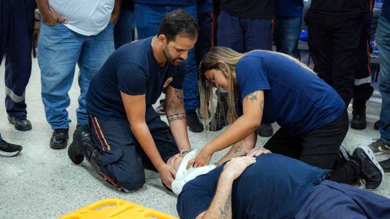 Profissionais do SAMU participam de treinamento em Itaboraí