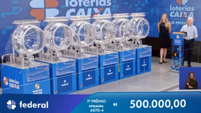 Resultado completo e prêmios do concurso 6070 da Loteria Federal, referente à Extração regular de Sábado, 30/05, com todos os bilhetes ganhadores correspondentes às dezenas de milhar do 1º, 2º, 3º, 4º, 5º prêmio, bem como suas milhares, centenas, dezenas e unidades derivadas. A expectativa do resultado da loteria federal vai além dos adeptos da modalidade, vez que rifas, consórcio de casas, consórcio de carros títulos de capitalização, sorteio de lojas, concursos de shopping, Nota Fiscal Paulista, sorteios comunitários e até mesmo outras apostas, como o jogo do bicho, usam o resultado de sua extração para pagamento de suas premiações. Confira no portal de notícias Folha do Leste.