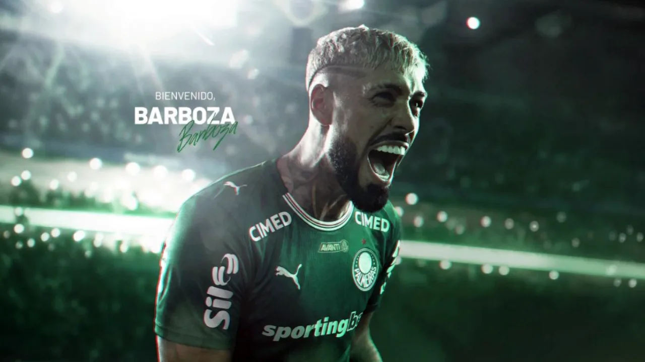 Alexander Barboza no Palmeiras assina contrato até dezembro de 2028