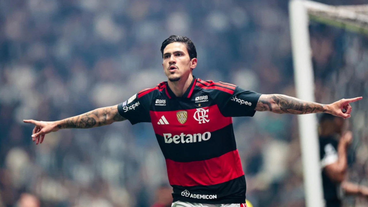 Craque do Flamengo, Pedro, que vem fazendo muitos gols