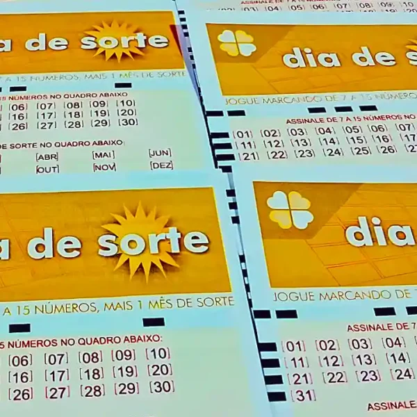 Volante do Concurso 1217 da Dia de Sorte, com resultado dos números sorteados neste sábado, 23/05, bem como do Mês da Sorte e demais prêmios de todas as faixas de acerto, com análises especiais do total de apostas realizadas, ganhadoras e perdedoras | Enzo Carvalho/Folha do Leste