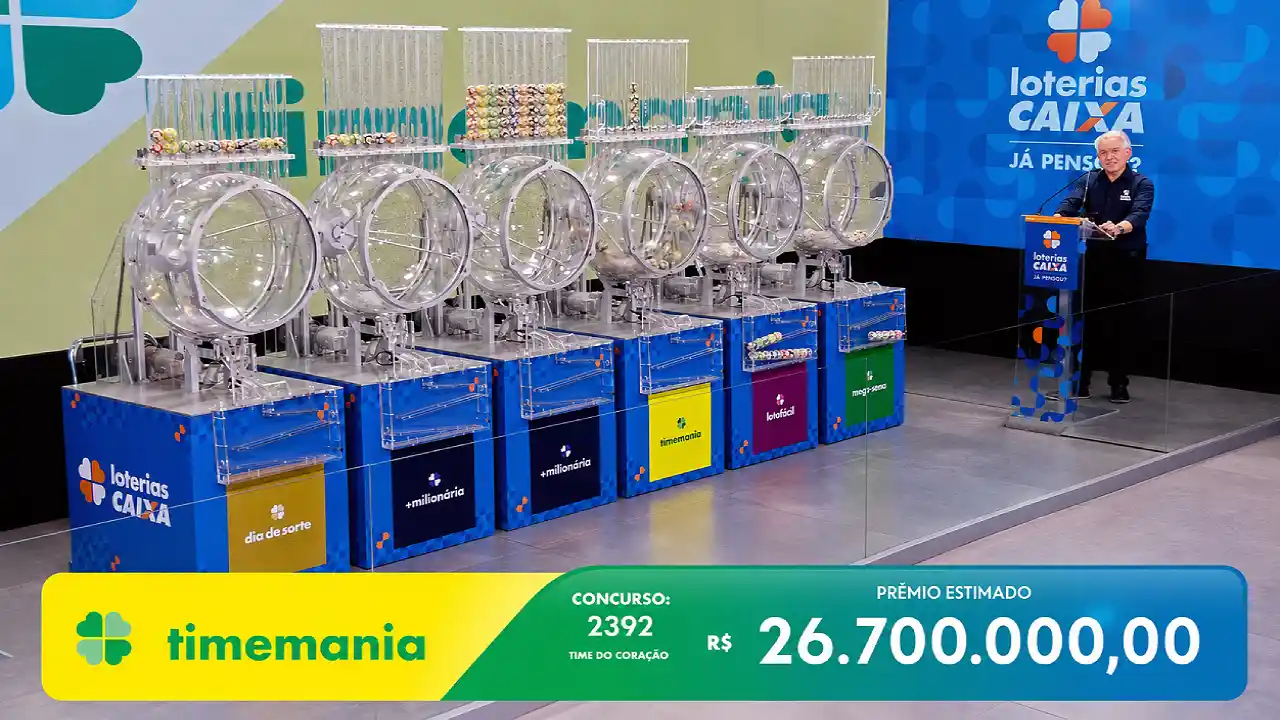 Timemania 2392: prêmios, time do coração e detalhes financeiros de sábado, 16/05
