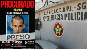 Ação de agentes do serviço reservado do 7º Batalhão de Polícia Militar do Rio de Janeiro, em São Gonçalo prende o traficante Branco, grande fornecedor de drogas da comunidade Cebolô, no bairro Arsenal.