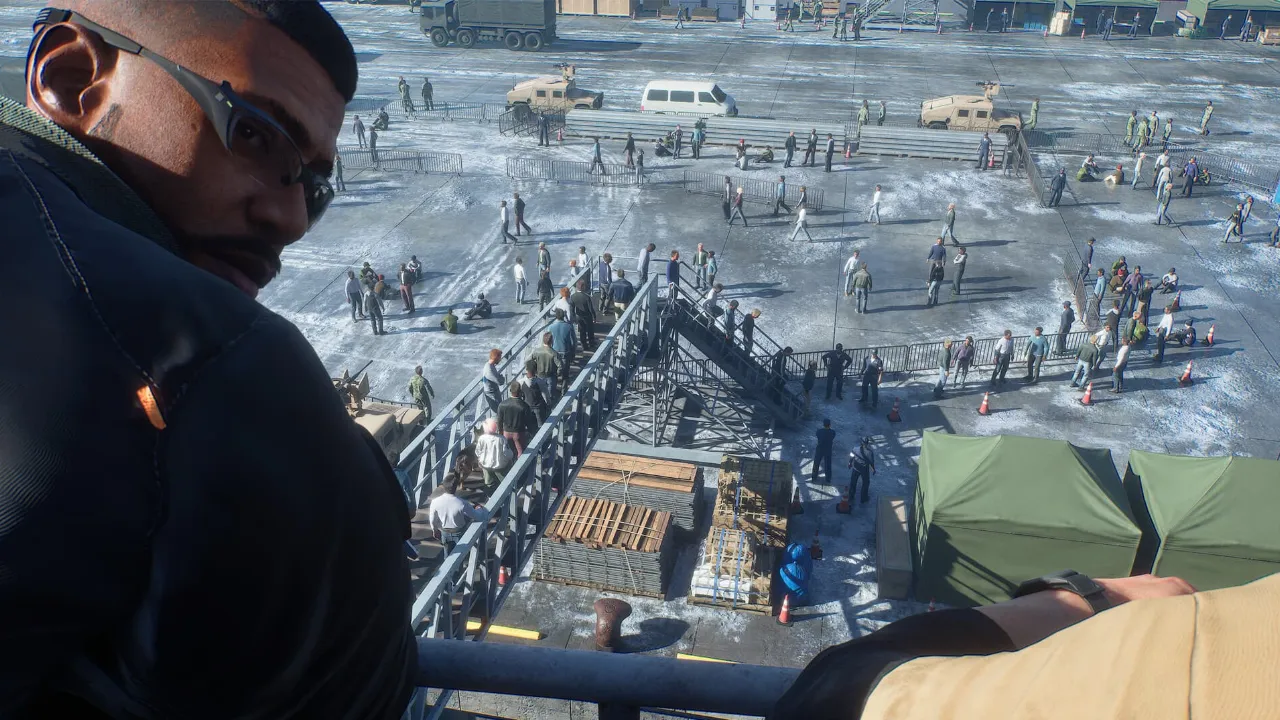 Caças em combate aéreo no trailer de Ace Combat 8 Wings of Theve