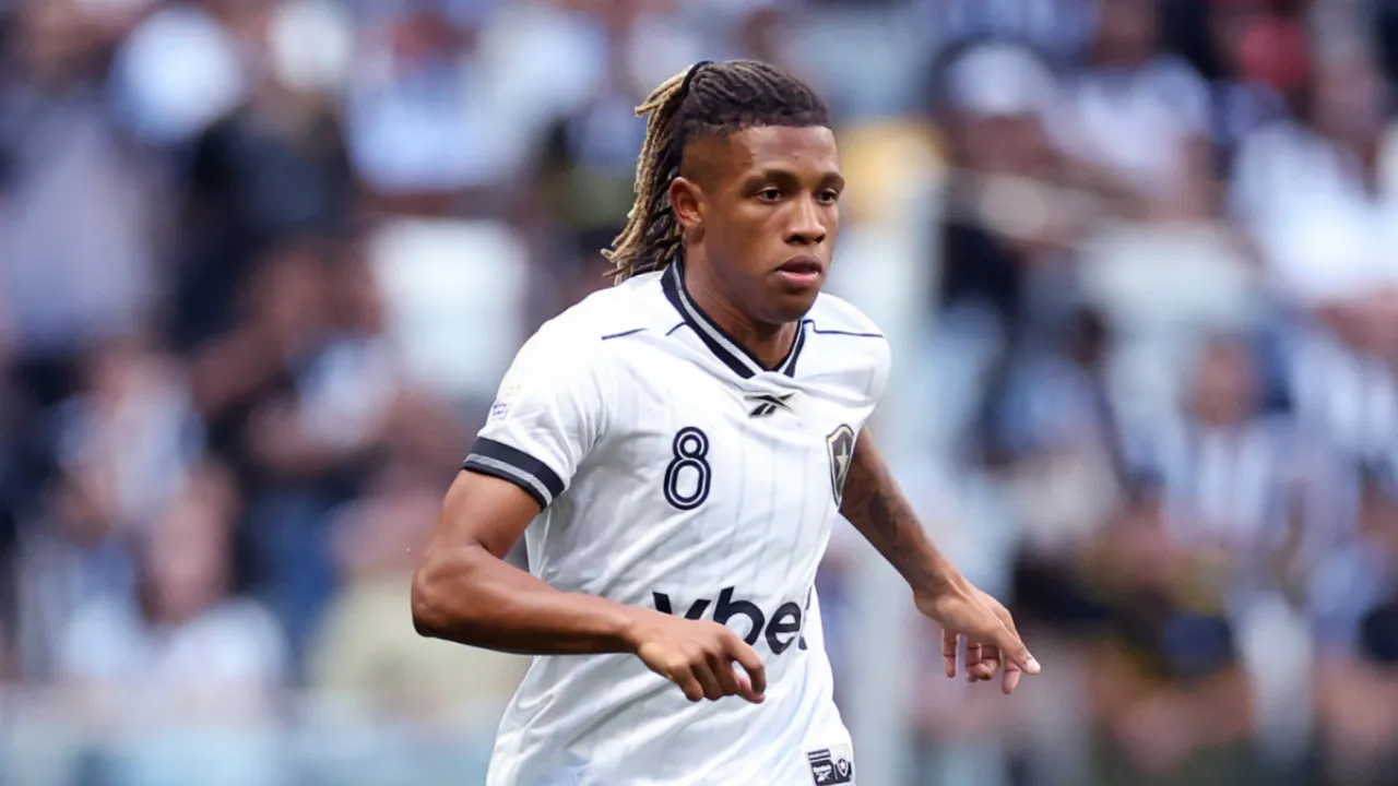 Danilo em campo pelo Botafogo antes de possível negociação com o Palmeiras