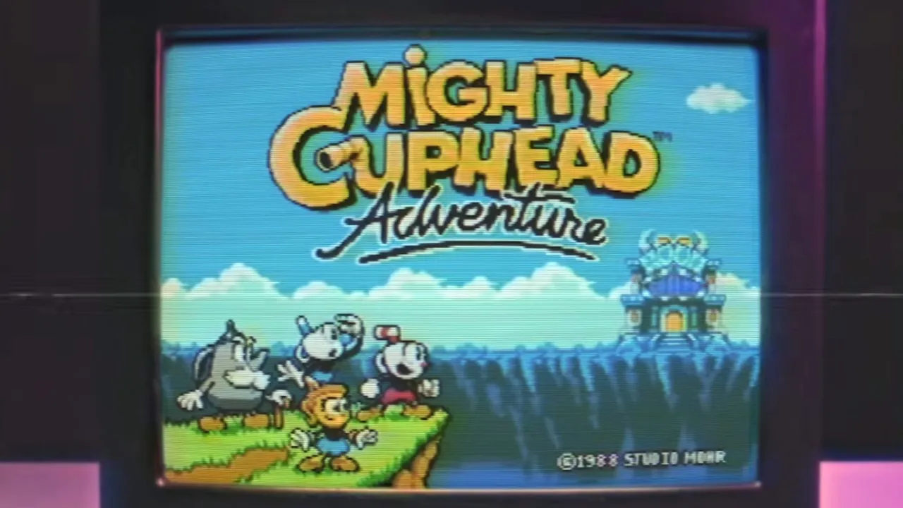 Mighty Cuphead Adventure mostra Cuphead em aventura 8-bit inspirada no SEGA Master System