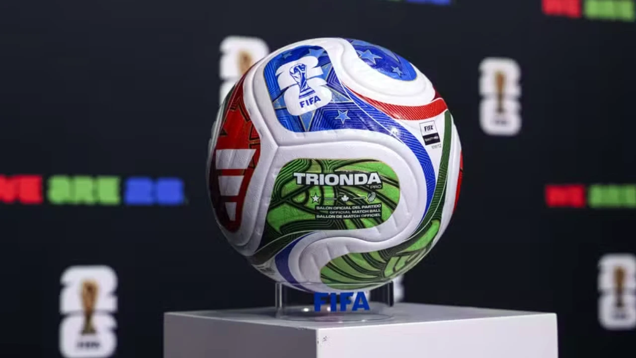 Trionda, bola oficial da Copa do Mundo de 2026, criada pela Adidas Trionda, bola oficial da Copa do Mundo de 2026, criada pela Adidas