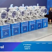 Imagem mostra Espaço da Sorte, local onde ocorreu o sorteio do Resultado completo do concurso 6087 da Loteria Federal, referente à Extração de quarta-feira, 29/07, com todas as dezenas de milhar do 1º, 2º, 3º, 4º, 5º prêmios