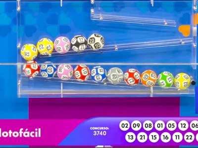 Tela final do concurso 3740 da Lotofácil, com resultado dos números sorteados na segunda-feira, 20/07, bem como prêmios de todas as faixas de acerto. Soma do total de apostas realizadas, e análises econômicas, financeiras e lotéricas tanto sobre as ganhadoras quanto perdedoras, com base na arrecadação