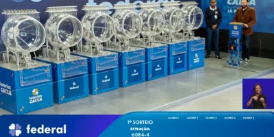 Resultado completo do sorteio e prêmios do concurso 6084 da Loteria Federal, referente à Extração de domingo, 19/07, com todas as dezenas de milhar do 1º, 2º, 3º, 4º, 5º prêmio