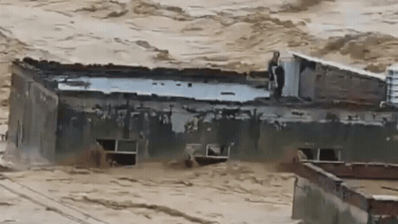 Equipes de resgate atuam em área atingida por tornado e fortes chuvas na China Equipes de resgate atuam em área atingida por tornado e fortes chuvas na China