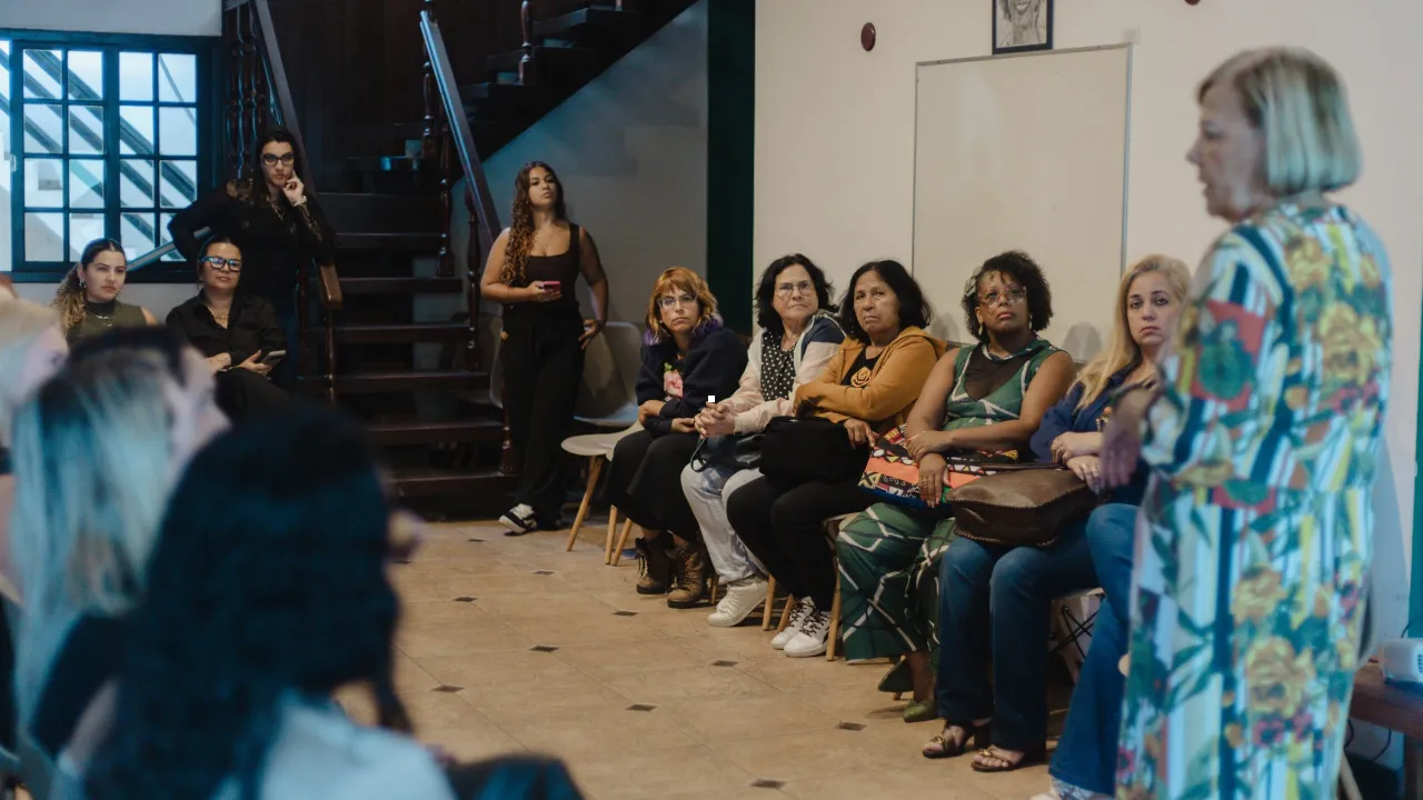 Mulheres participam de encontro formativo sobre direitos humanos e prevenção à violência de gênero em Maricá Mulheres participam de encontro formativo sobre direitos humanos e prevenção à violência de gênero em Maricá