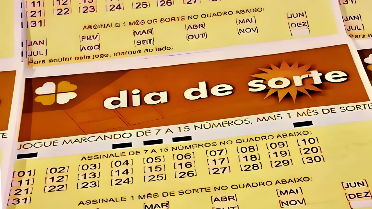 Imagem mostra volante da Loterias Caixa válido para apostas na Dia de Sorte cuja reportagem em anexo detalha como foi o concurso 1252 com resultado dos números sorteados na quarta-feira, 22/07, bem como prêmios de todas as faixas de acerto. Soma do total de apostas realizadas, e análises econômicas, financeiras e lotéricas tanto sobre as ganhadoras quanto perdedoras, com base na arrecadação da modalidade | Créditos: Enzo Carvalho/Folha do Leste