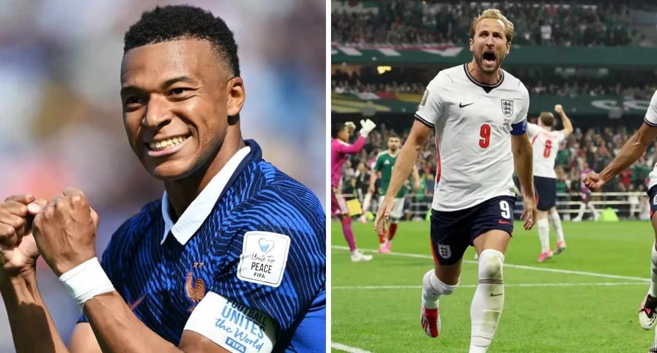 Mbappé e Harry Kane representam França e Inglaterra antes da disputa pelo terceiro lugar da Copa do Mundo de 2026