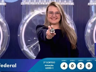 Resultado completo e prêmios do concurso 6080 da Loteria Federal, referente à Extração de sábado, 04/07, com todas as dezenas de milhar do 1º, 2º, 3º, 4º, 5º prêmio.