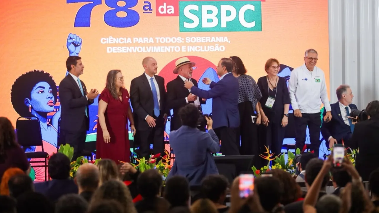 Lula discursa na 78ª Reunião Anual da SBPC em Niterói