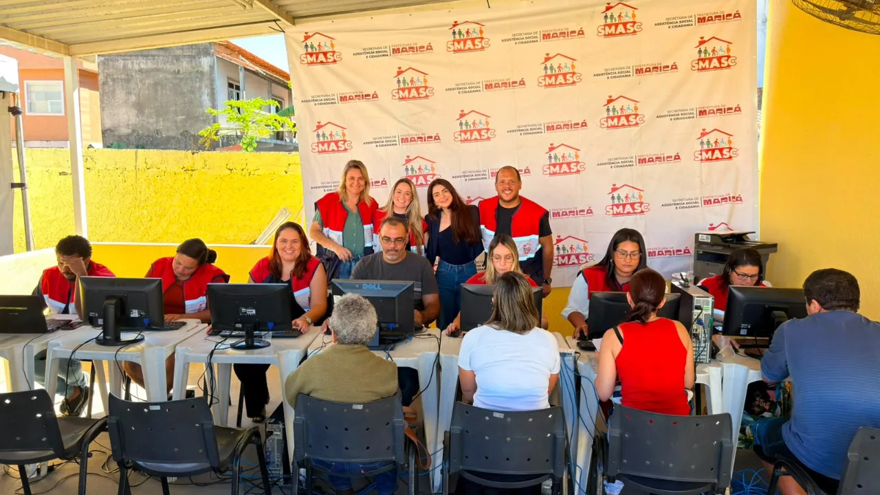 Moradores participam do mutirão do CadÚnico em Maricá para atualizar dados e manter o acesso a benefícios sociais Moradores participam do mutirão do CadÚnico em Maricá para atualizar dados e manter o acesso a benefícios sociais