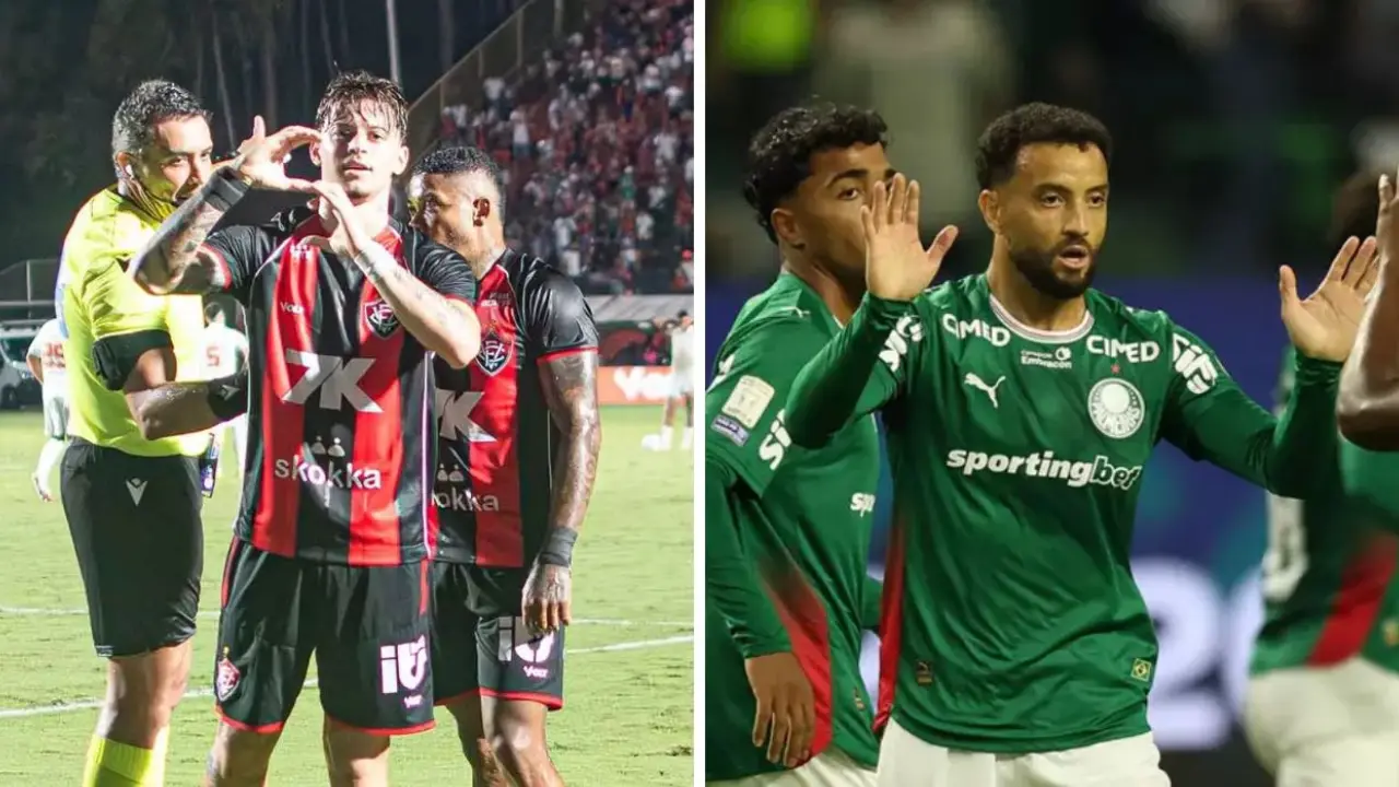 Vitória x Palmeiras se enfrentam no Barradão pela 21ª rodada do Campeonato Brasileiro
