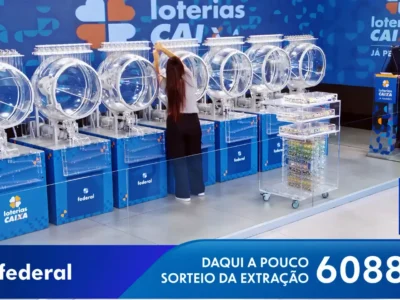 Resultado completo do sorteio e prêmios do concurso 6086 da Loteria Federal, referente à Extração de domingo, 26/07, com todas as dezenas de milhar do 1º, 2º, 3º, 4º, 5º prêmio