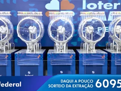 Resultado completo do sorteio e prêmios do concurso 6095 da Loteria Federal, referente à Extração de quarta-feira, 26/08, com todas as dezenas de milhar do 1º, 2º, 3º, 4º, 5º prêmio