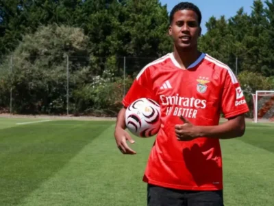 Alan Santos, ex-atacante do Flamengo, após acertar transferência para o Benfica