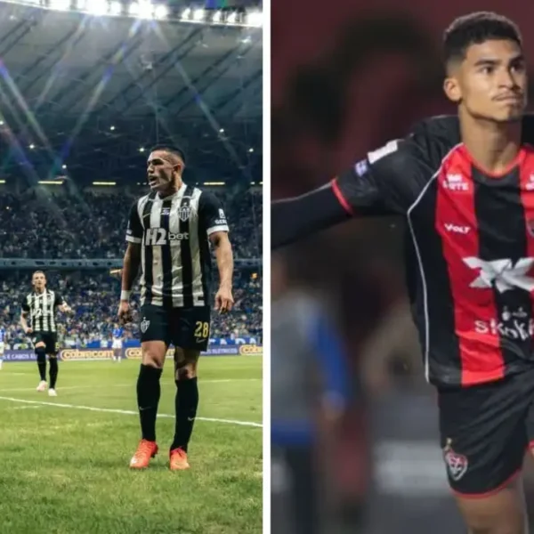 Atlético-MG x Vitória pela 25ª rodada do Campeonato Brasileiro na Arena MRV