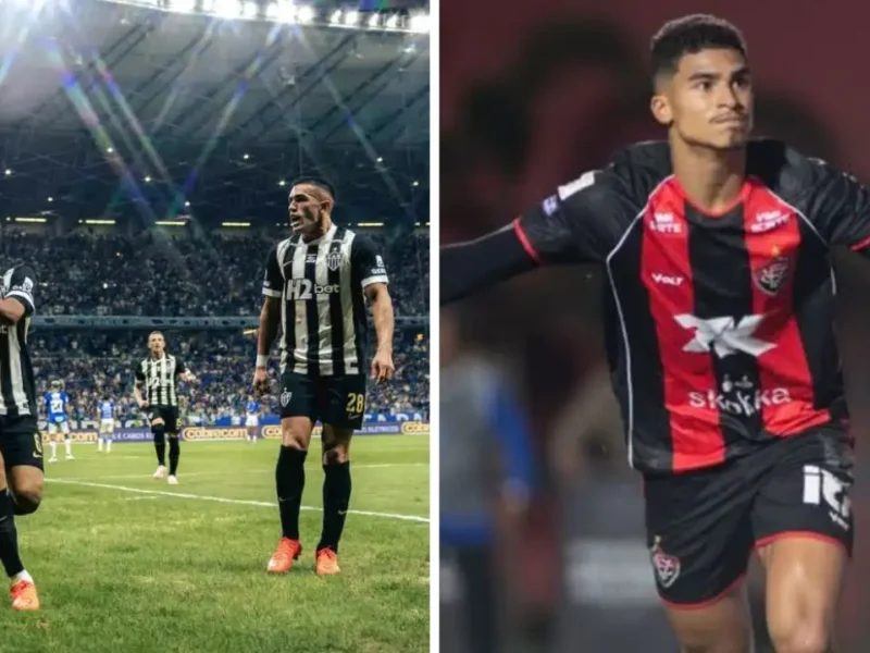 Atlético-MG x Vitória pela 25ª rodada do Campeonato Brasileiro na Arena MRV
