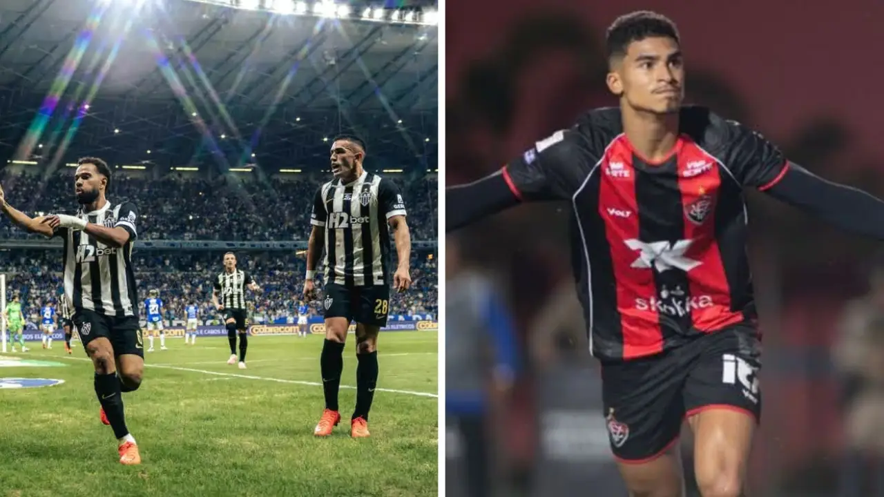 Atlético-MG x Vitória pela 25ª rodada do Campeonato Brasileiro na Arena MRV