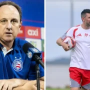 Treinadores de Bahia e Internacional antes do confronto pelo Campeonato Brasileiro