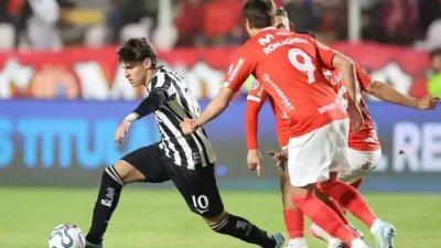 Jogadores do Botafogo durante preparação para enfrentar o Cienciano pela Copa Sul-Americana