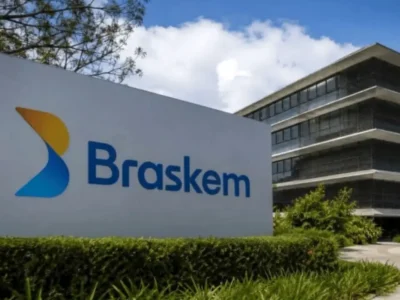 Unidade industrial da Braskem em meio ao pedido de recuperação extrajudicial da petroquímica