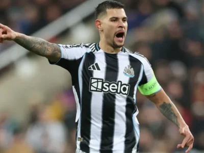 Bruno Guimarães está perto de trocar o Newcastle pelo Arsenal