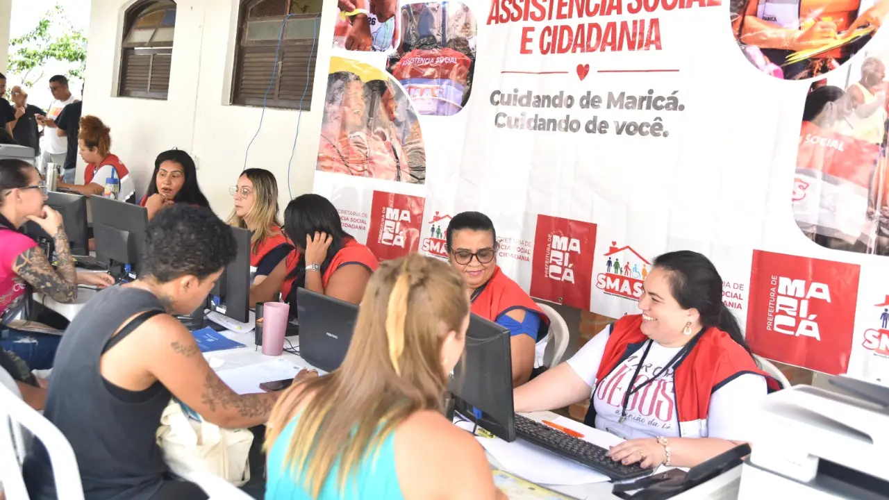 Atendimento do Cadastro Único em mutirão no CRAS Região Oceânica, em Ponta Negra, Maricá Atendimento do Cadastro Único em mutirão no CRAS Região Oceânica, em Ponta Negra, Maricá