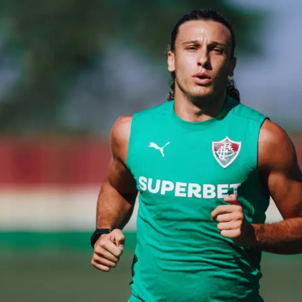 Agustín Canobbio durante partida do Fluminense após a Copa do Mundo de 2026