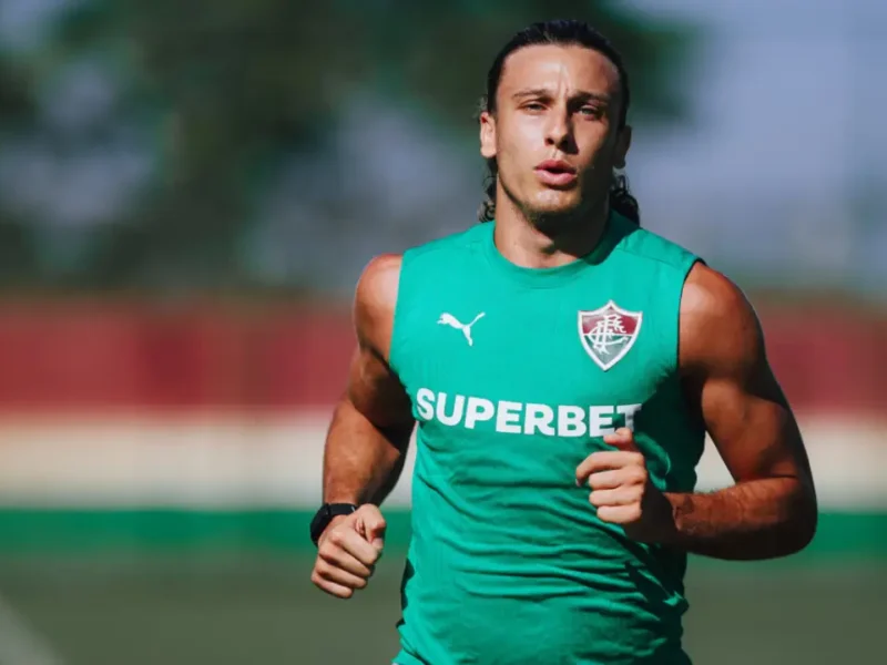 Agustín Canobbio durante partida do Fluminense após a Copa do Mundo de 2026