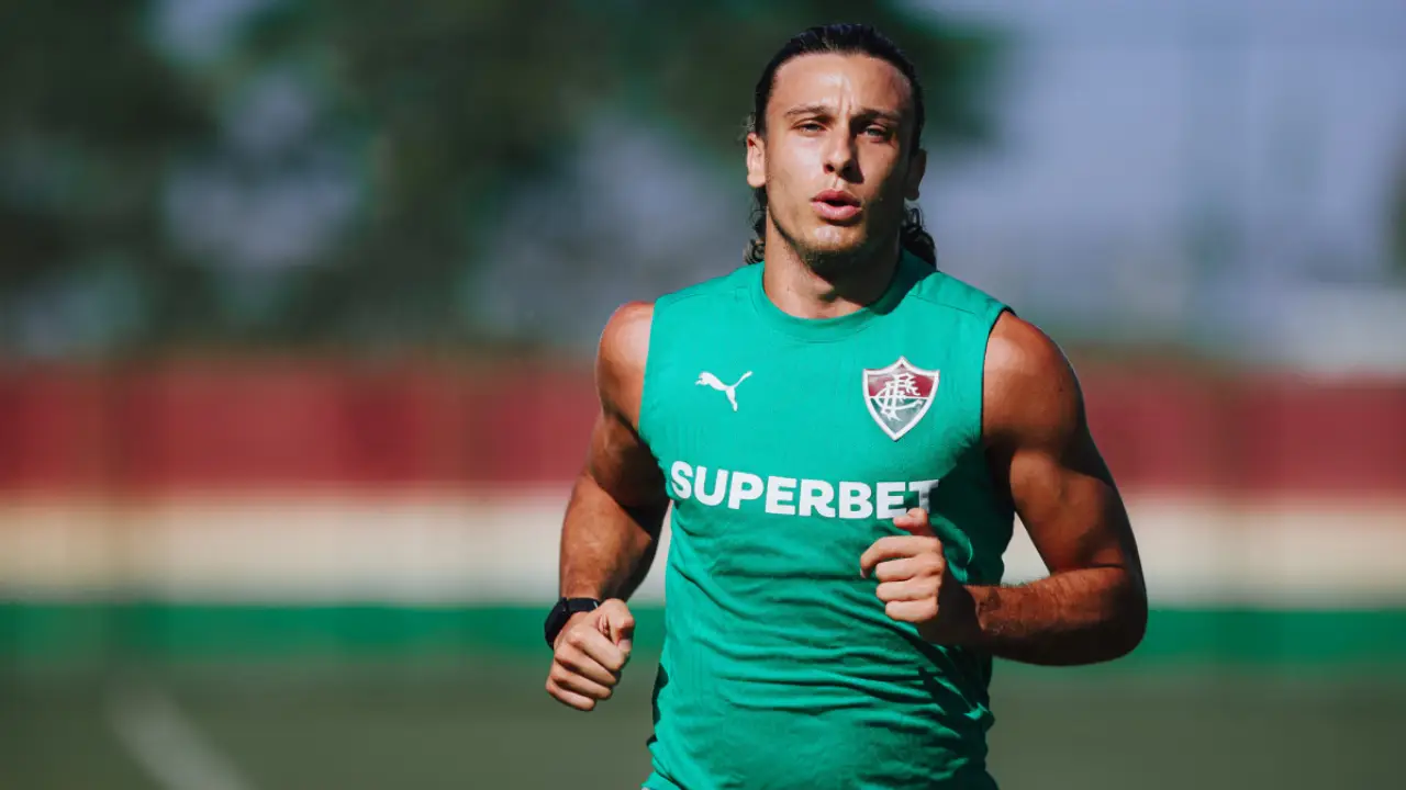 Agustín Canobbio durante partida do Fluminense após a Copa do Mundo de 2026