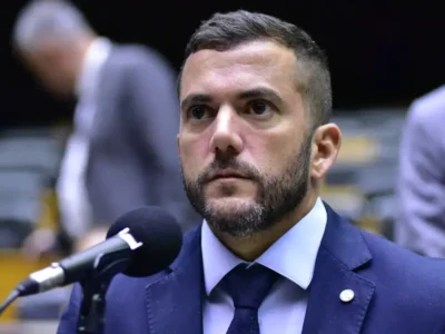 Imagem do Deputado federal Carlos Jordy (PL-RJ), no plenário da Câmara