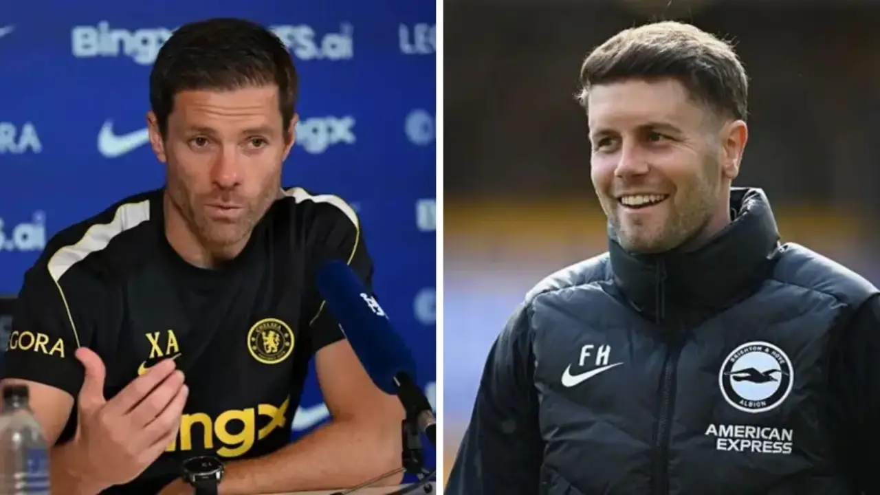 Treinadores de Chelsea e Brighton antes do confronto pela Premier League