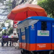Imagem de apoio para matéria sobre a ampliação da coleta seletiva em Icaraí, com funcionamento aos domingos, novos pontos de descarte de recicláveis e atendimento a moradores, condomínios e estabelecimentos do bairro