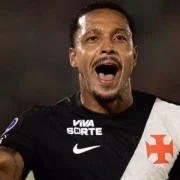 David Corrêa, atacante do Vasco, durante partida pelo clube