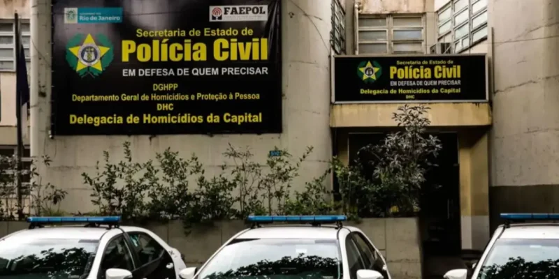 Delegacia de Homicídios da Capital (DHC) no Rio de Janeiro